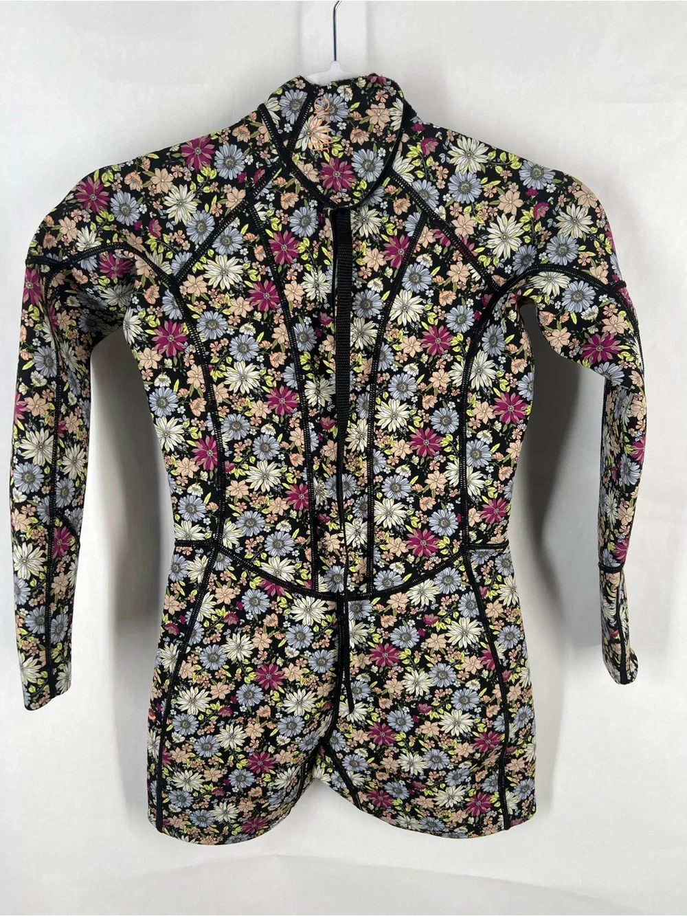 Sisstrevolution Girls 7 Seas 2/2 Floral Long Sleeve Springsuit Wetsuit 12
